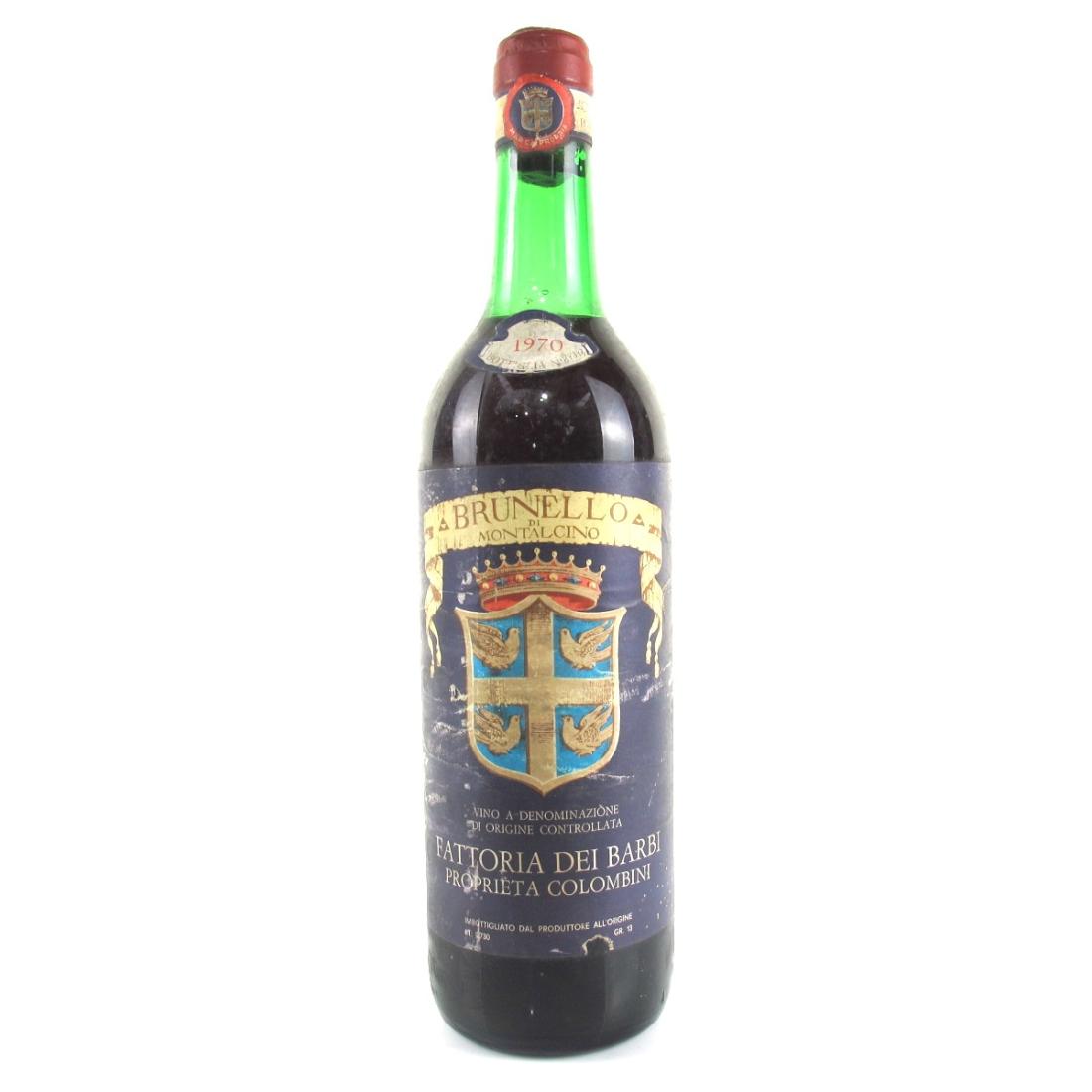 Image for Fattoria Dei Barbi 1970 Brunello di Montalcino