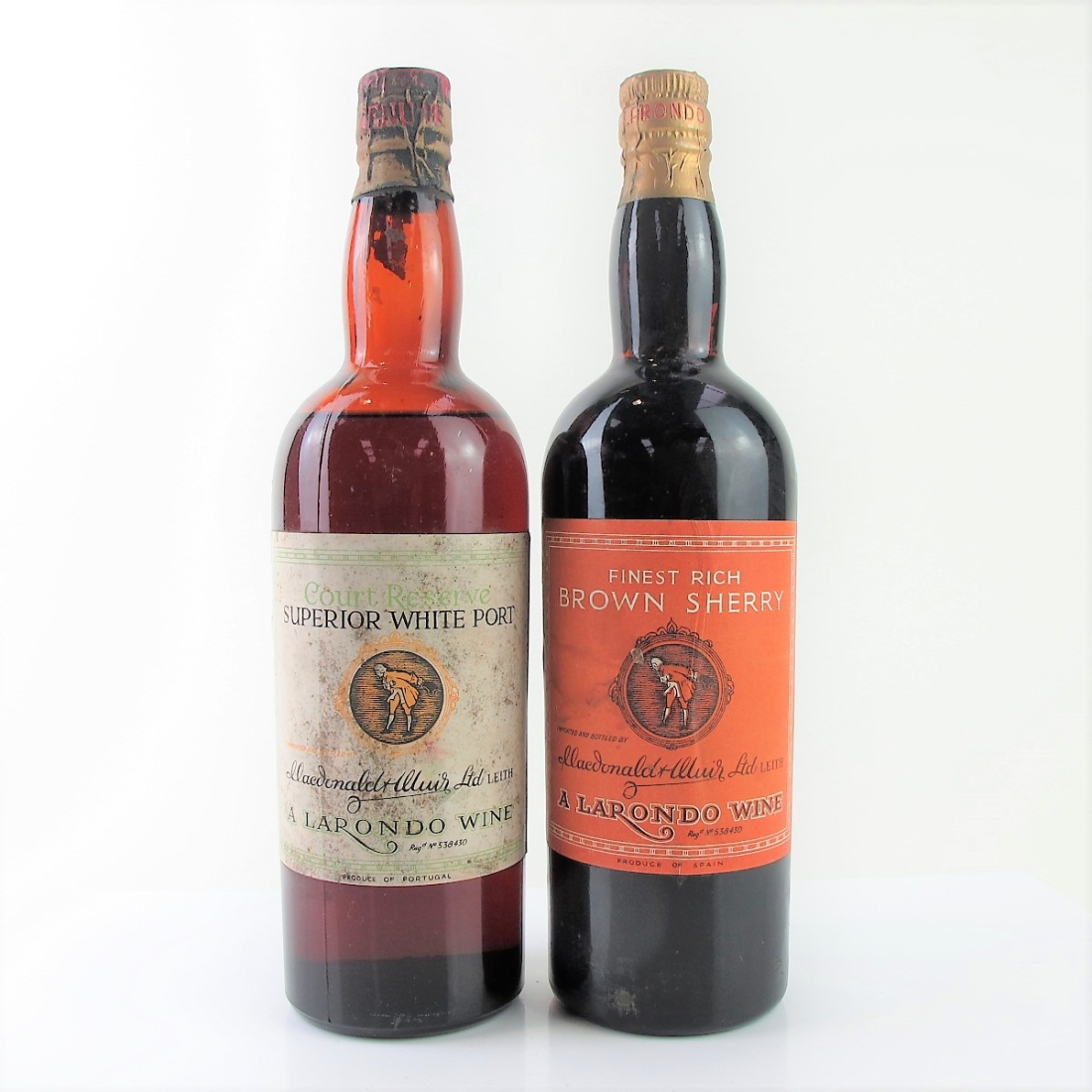 MacDonald & Muir Old Port & Sherry 2x75cl