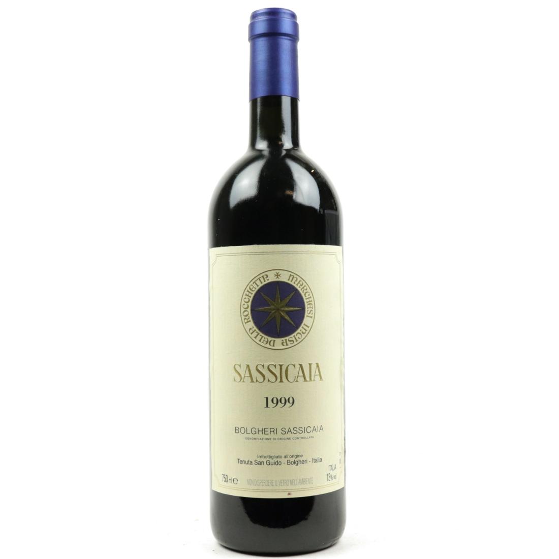 Image for Tenuta San Guido Sassicaia 1999 Bolgheri