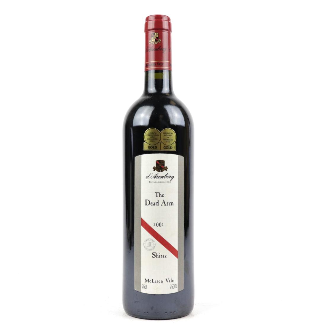 Image for D'Arenberg Dead Arm Shiraz 2001 McLaren Vale