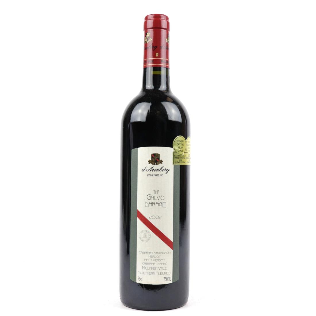 Image for D'Arenberg The Galvo Garage 2002 McLaren Vale