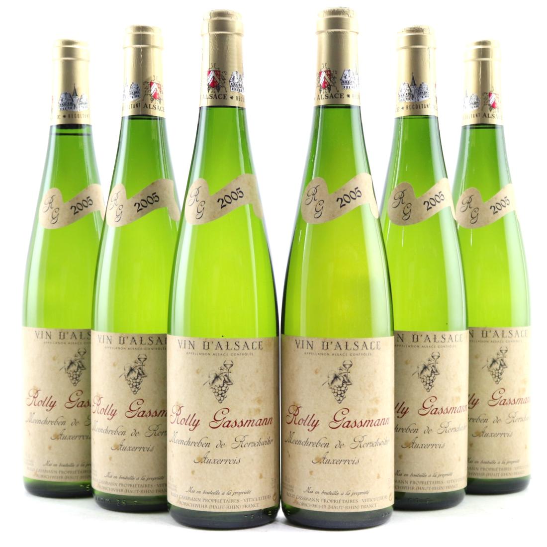 Image for R.Gassmann Moenchreben De Rorschwihr Auxerrois 2005 Alsace