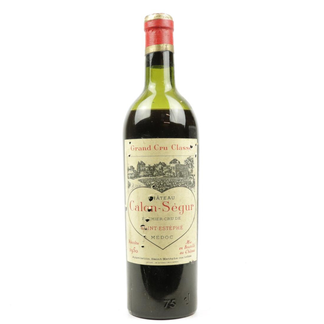 Image for Ch. Calon-Segur 1950 St-Estephe 3eme-Cru