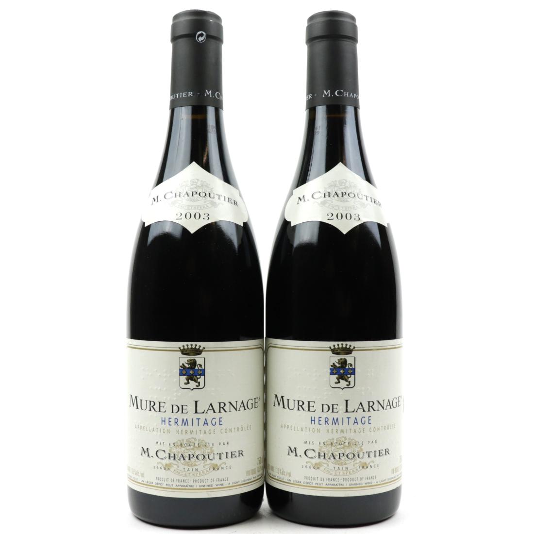 Image for M.Chapoutier Mure De Larnage 2003 Hermitage