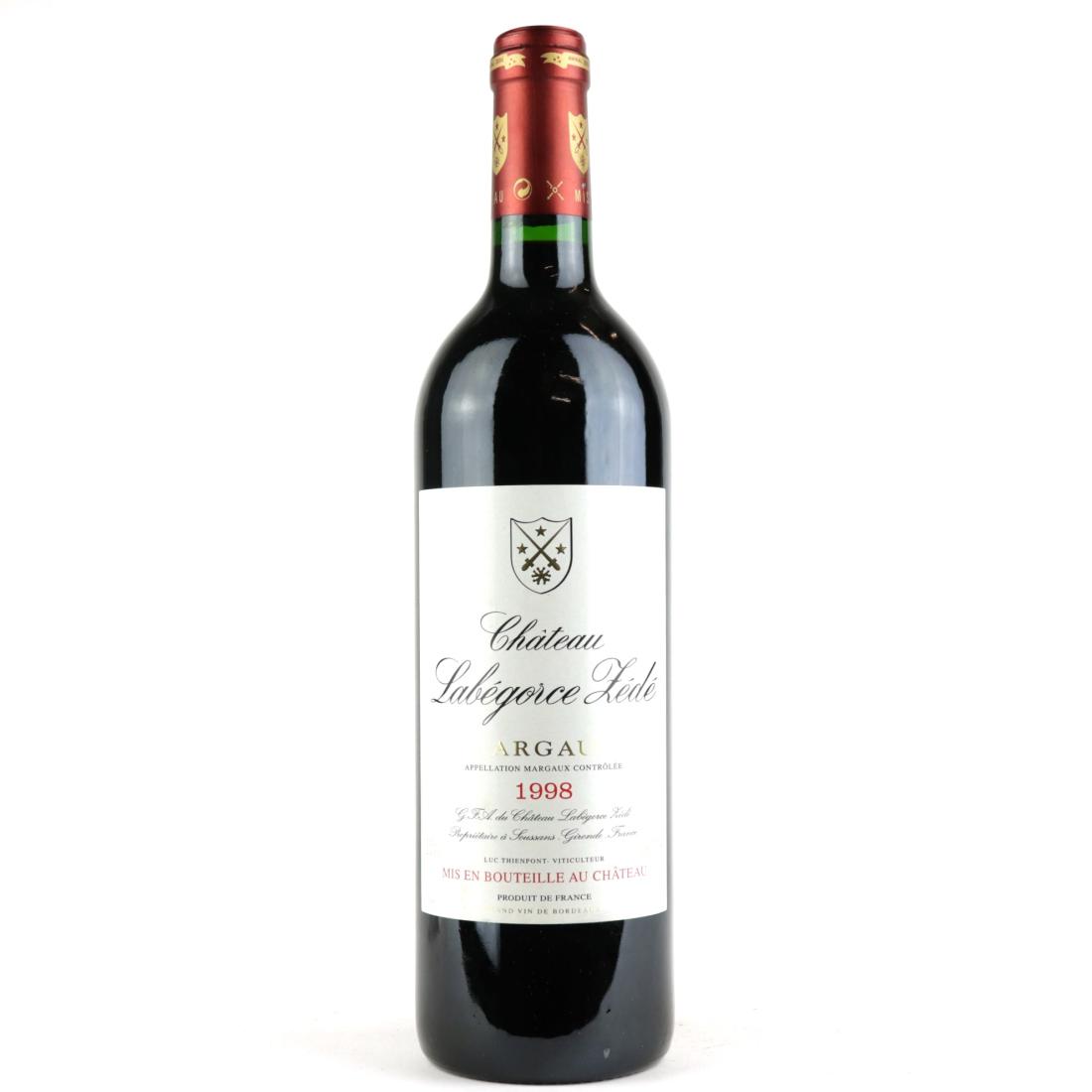 Ch. Labegorce Zede 1998 Margaux