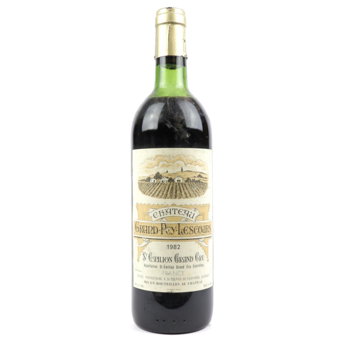 Image for Ch. Grand-Pey-Lescours 1982 St-Emilion
