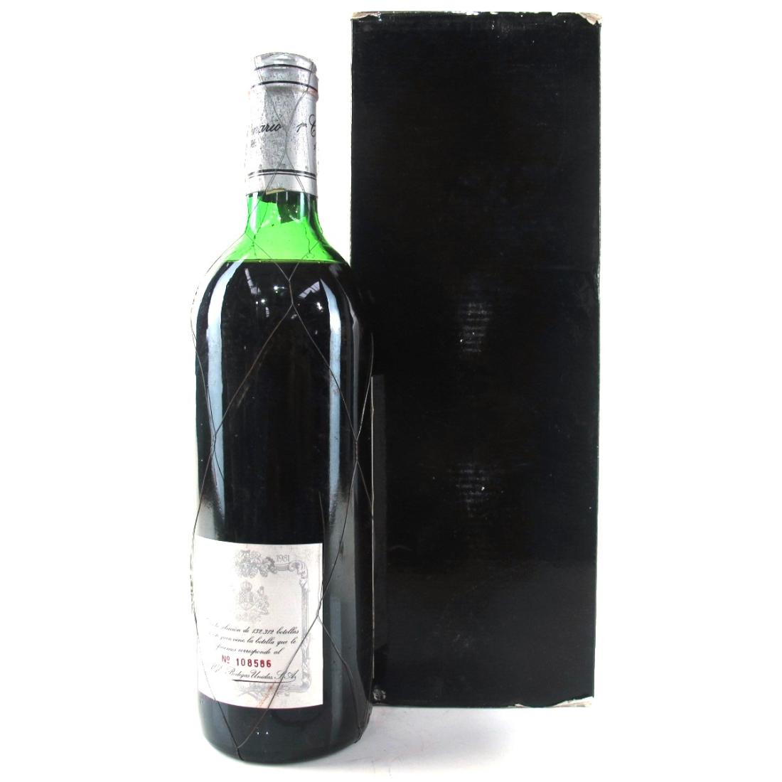 Image for AGE 1er Centenario 1881-1981 Rioja Gran Reserva