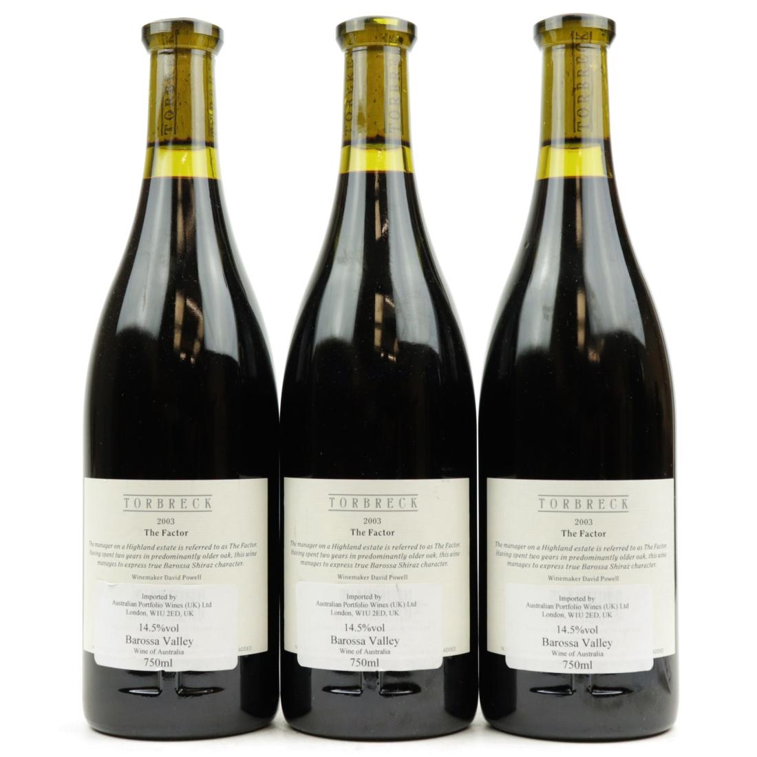 Image for Torbreck The Factor 2003 Barossa