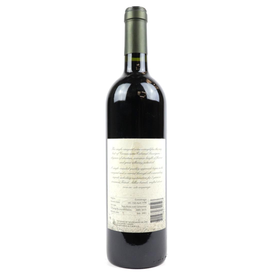 Image for Yalumba The Menzies Cabernet Sauvignon 1998 Coonawarra