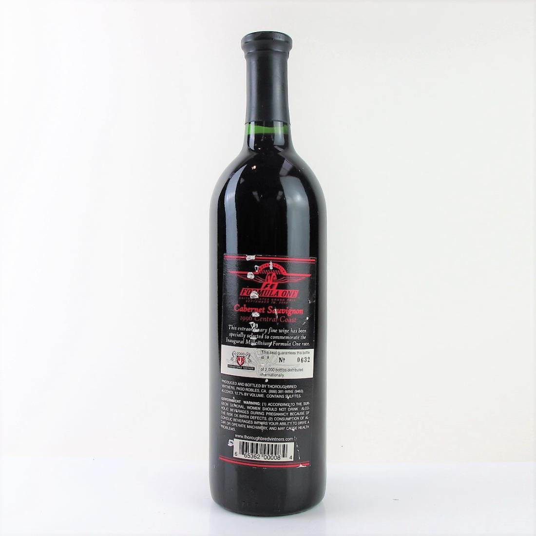 Image for Thoroughbred Cabernet Sauvignon 1996 Central Coast