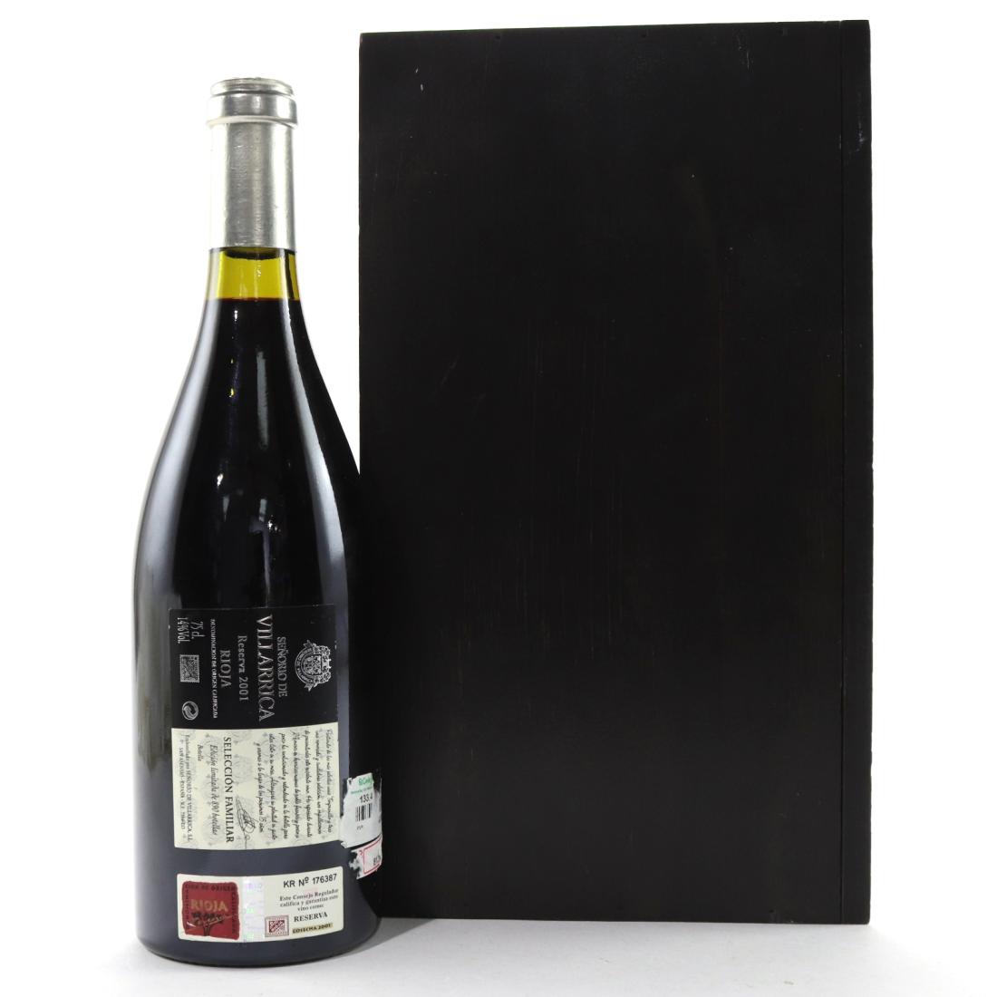 Image for Senorio De Villarrica Seleccion Familiar 2001 Rioja Reserva