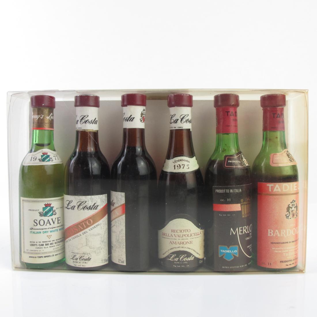 Image for Selection of Wine Miniatures