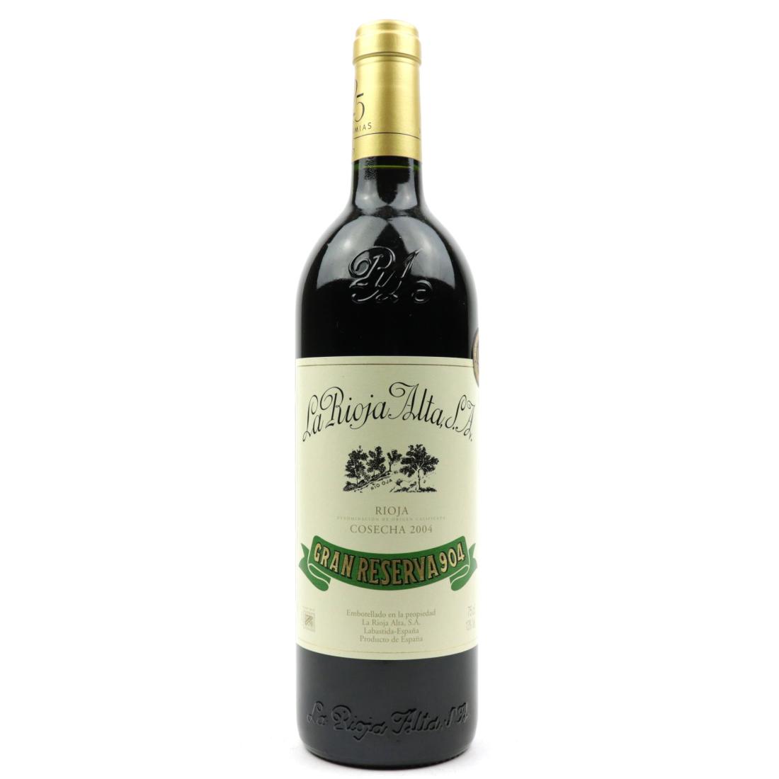 Image for La Rioja Alta 904 2004