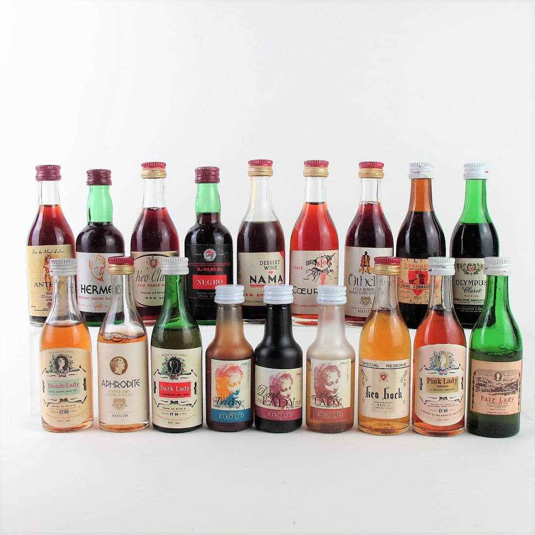 Image for Selection of Wine Miniatures