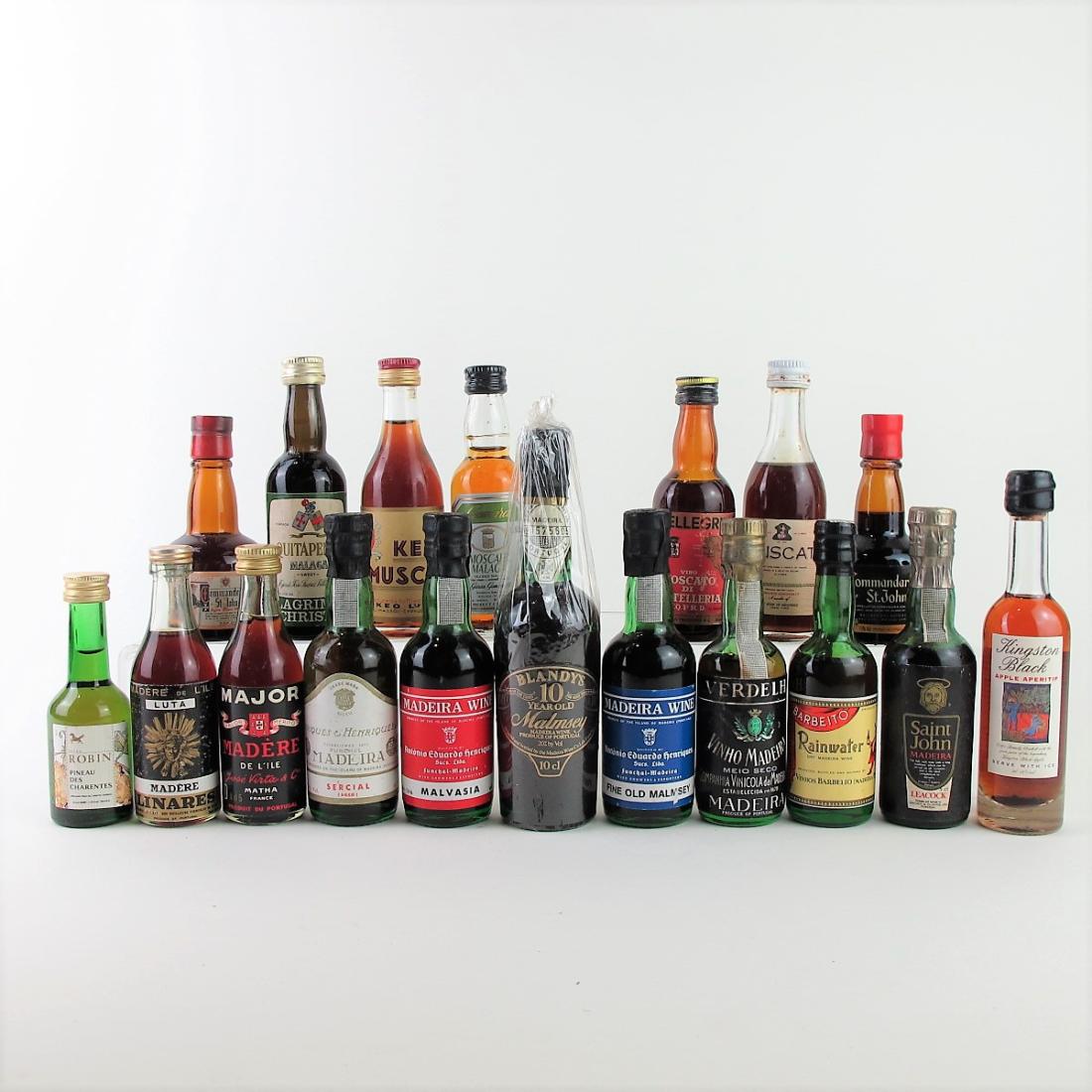 Image for Selection of Sweet Wine & Madeira Miniatures