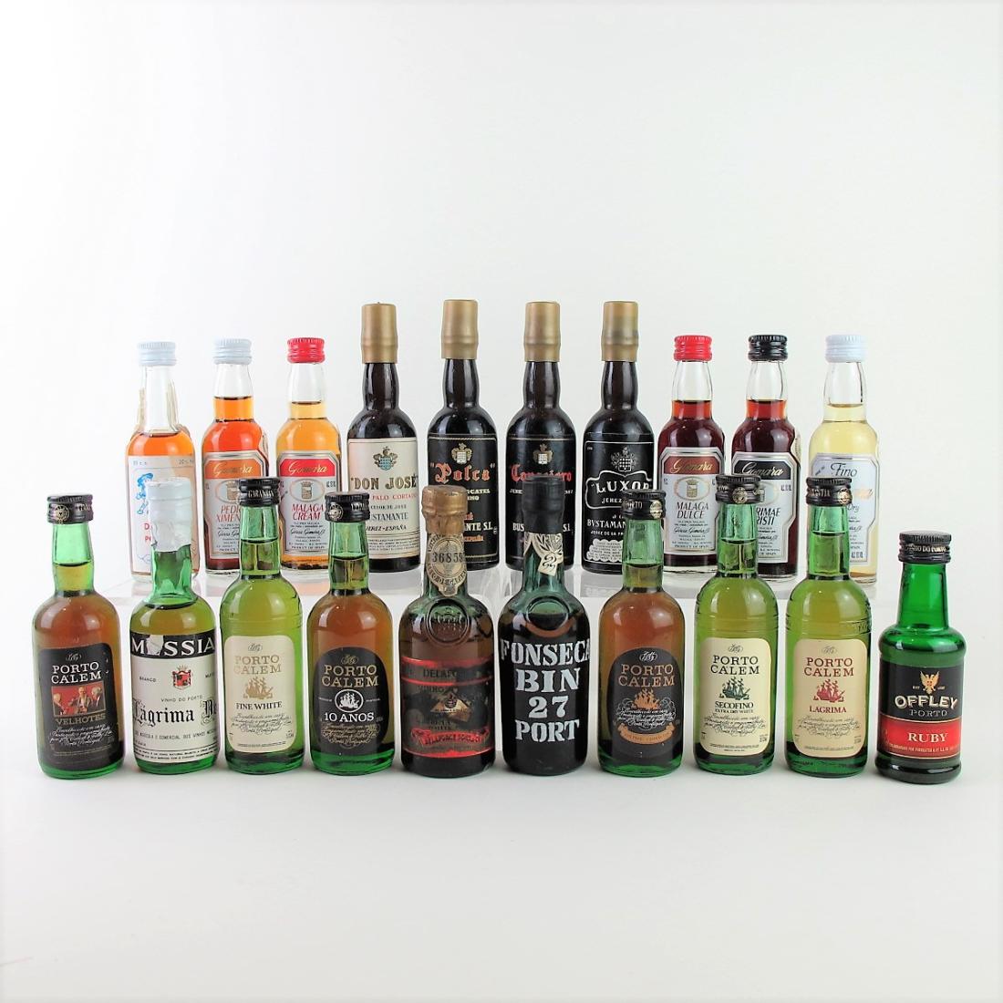 Image for Selection of Port & Sherry Miniatures