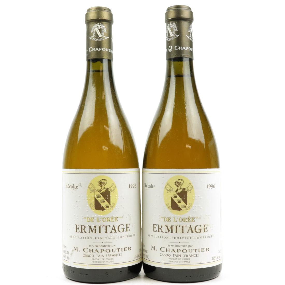 Image for M.Chapoutier De L'Oree 1996 Ermitage Blanc