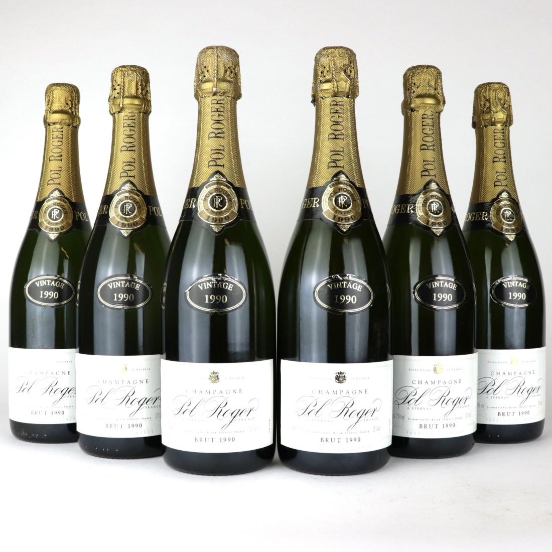 Pol Roger 1990 Vintage Champagne 6x75cl