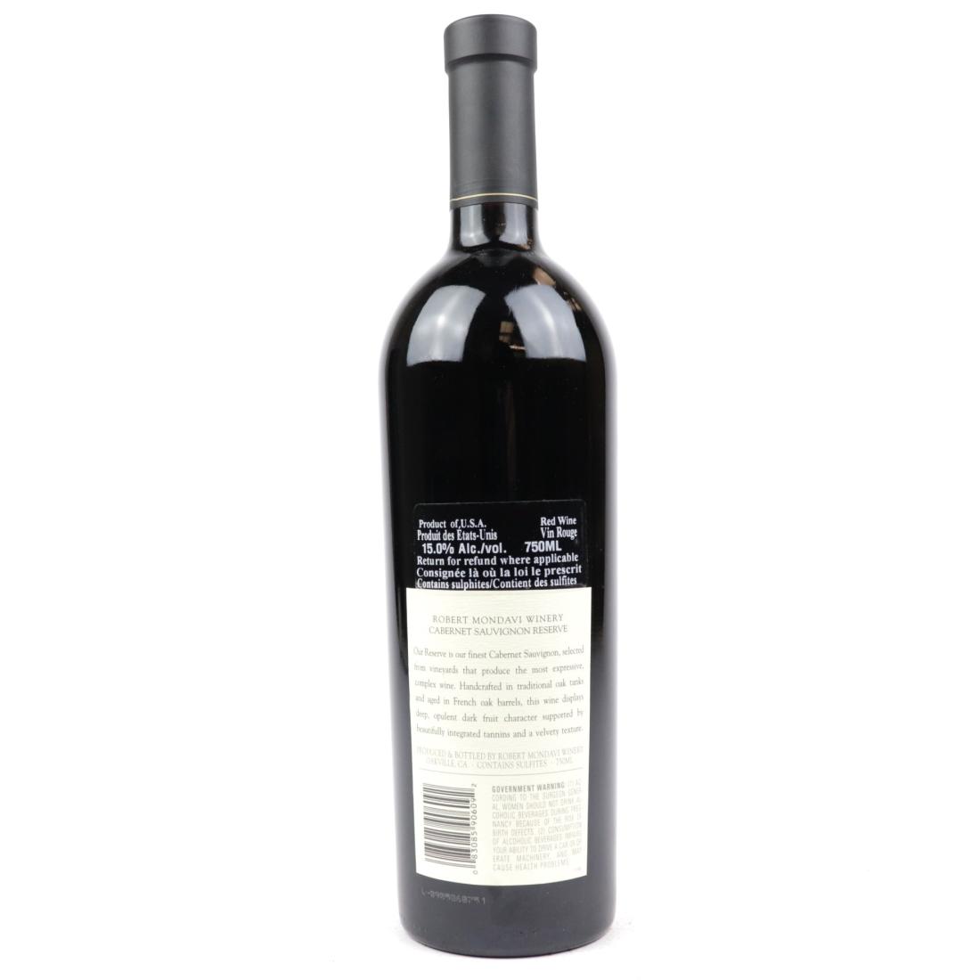 Image for R.Mondavi Cabernet Sauvignon Reserve 2004 Napa
