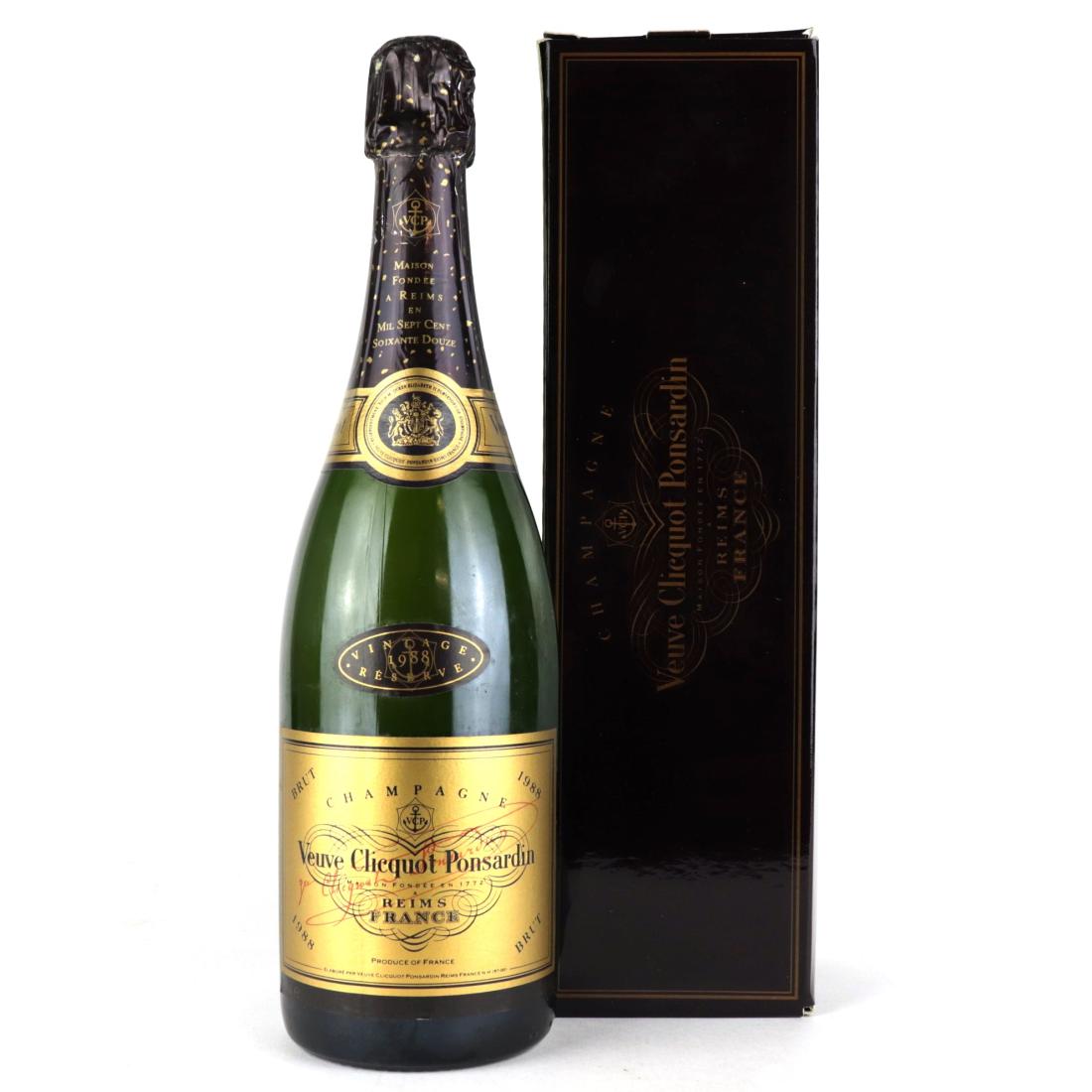 Image for Veuve Clicquot Ponsardin 1988 Vintage Champagne