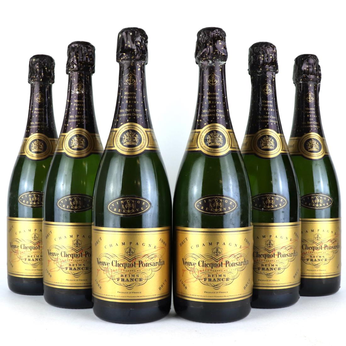 Image for Veuve Clicquot Ponsardin 1988 Vintage Champagne