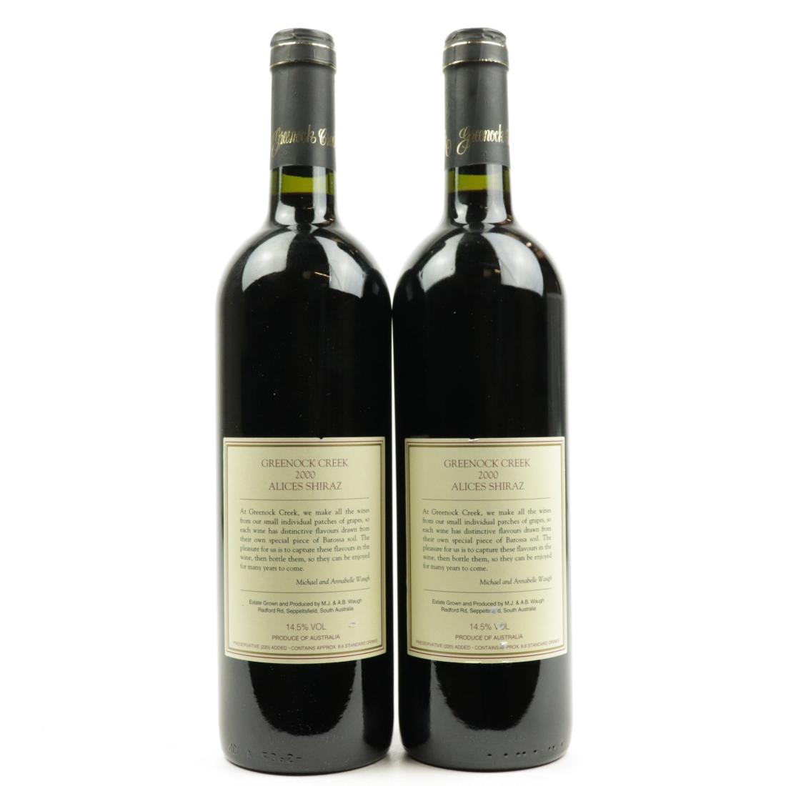 Image for Greenock Creek Alices Shiraz 2000 Barossa