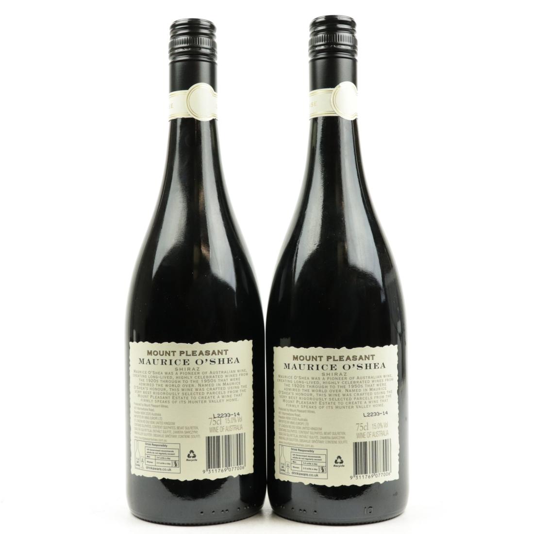 Image for Mount Pleasant Maurice O'Shea Shiraz 2010 Hunter Valley