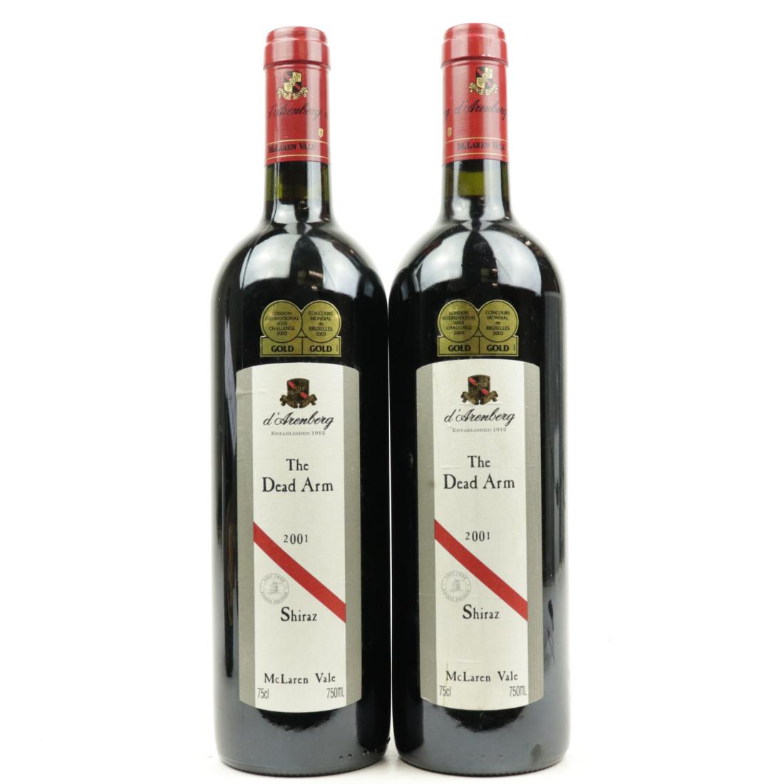 Image for D'Arenberg Dead Arm Shiraz 2001 McLaren Vale