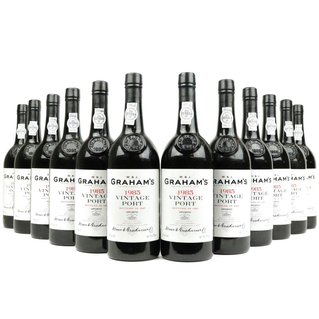 Image for Graham's 1985 Vintage Port 12x75cl / OWC