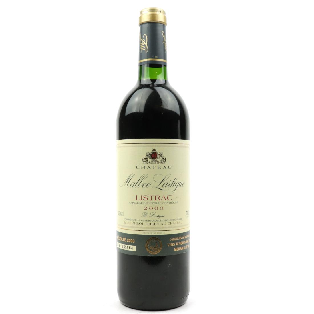Image for Ch. Malbec Lastigue 2000 Listrac