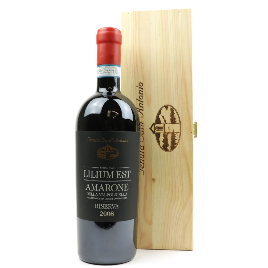 Image for Sant' Antonio Lilium Est 2008 Amarone Riserva