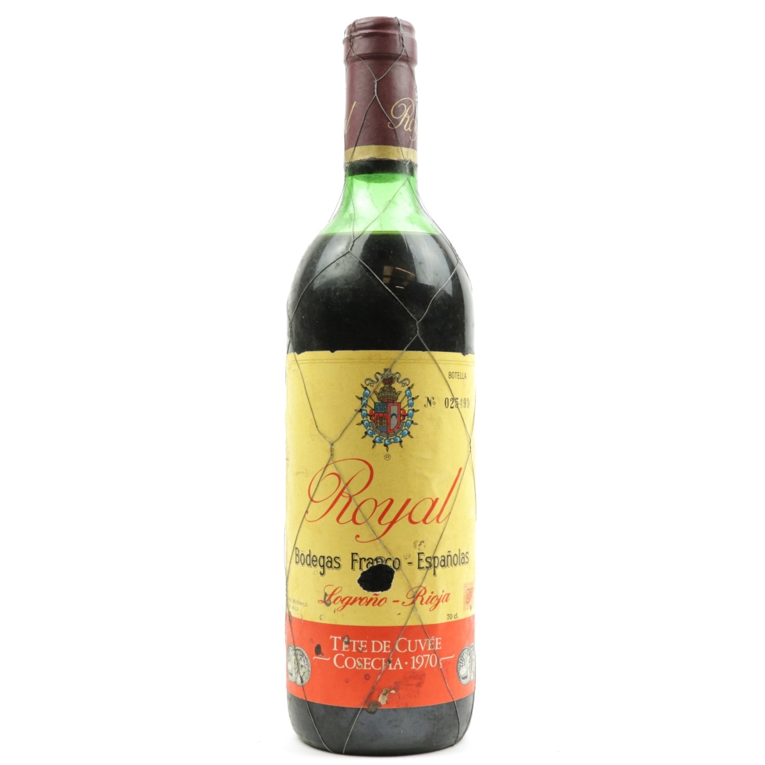 Bodegas Franco-Espanolas Royal Tete De Cuvee 1970 Rioja Gran Reserva