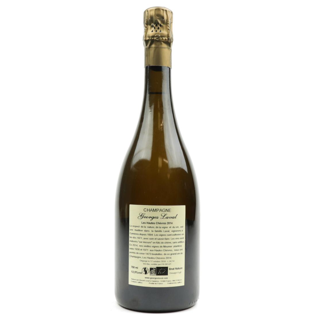 Image for G.Laval Les Hautes Chevres Brut Nature 2014 Vintage Champagne 1er-Cru