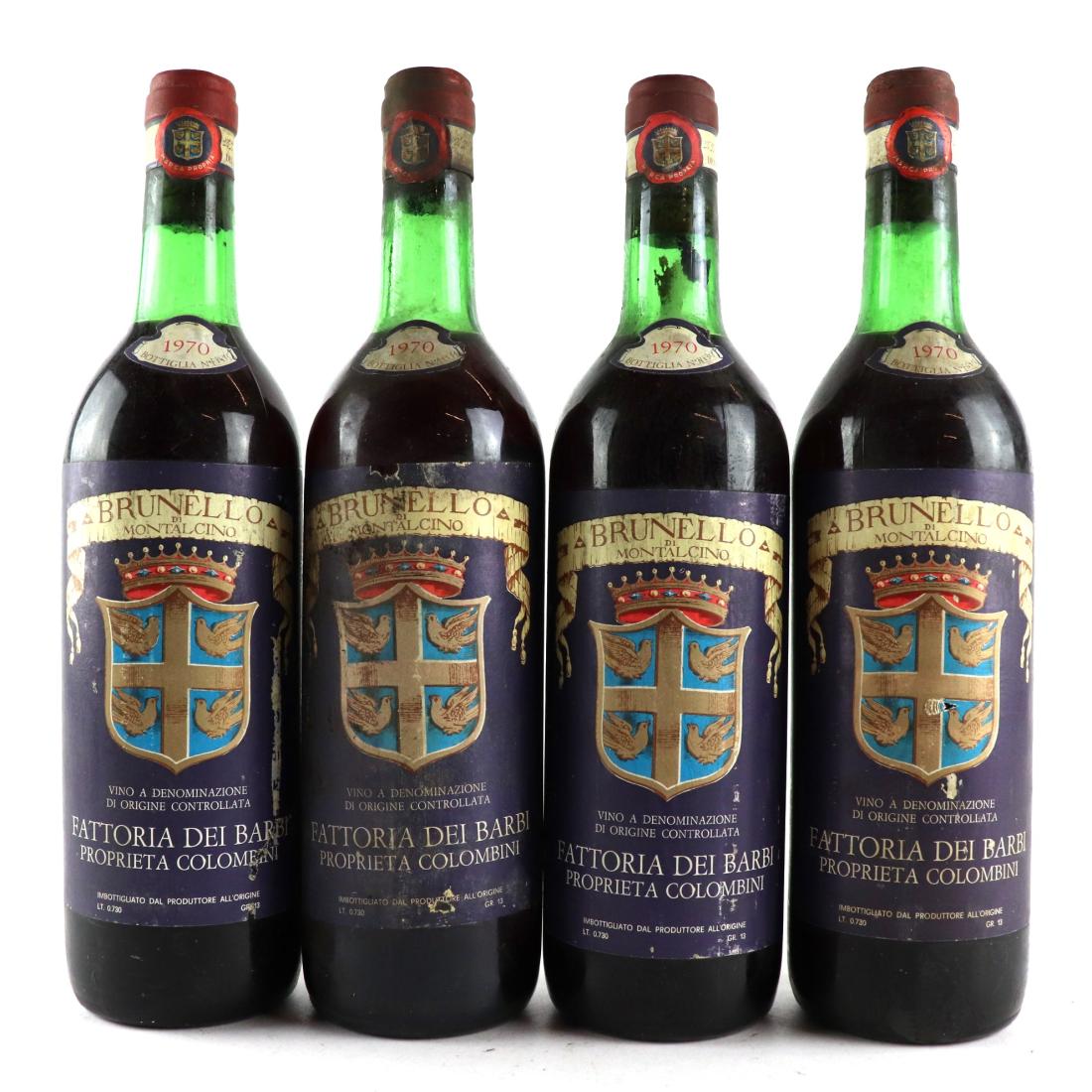 Image for Fattoria Dei Barbi 1970 Brunello di Montalcino