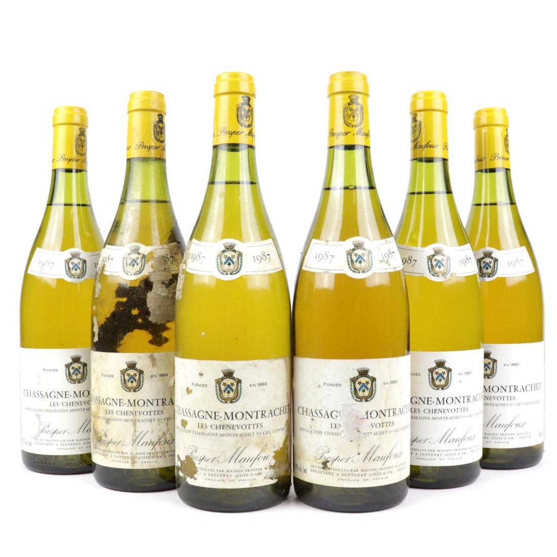 Image for P.Maufoux Chenevottes 1987 Chassagne-Montrachet 1er-Cru