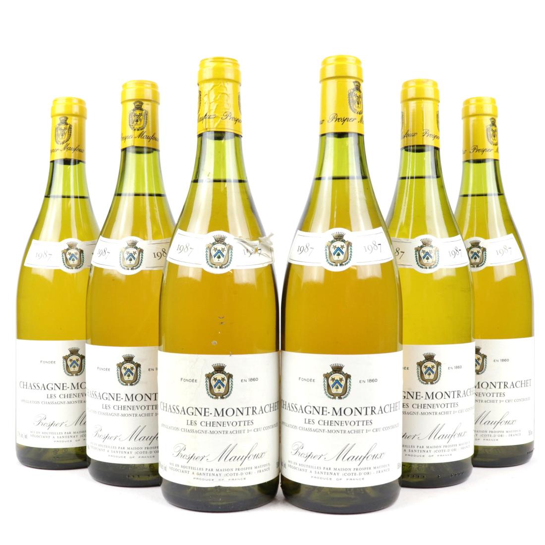 Image for P.Maufoux Chenevottes 1987 Chassagne-Montrachet 1er-Cru