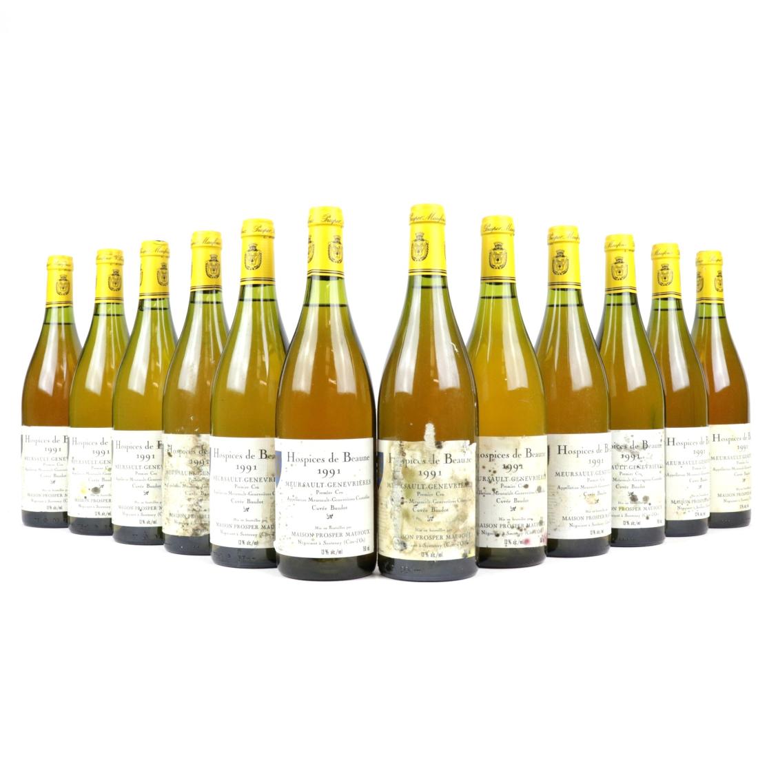 Image for P.Maufoux Cuvee Baudot 1991 Meursault-Genevrieres 1er-Cru
