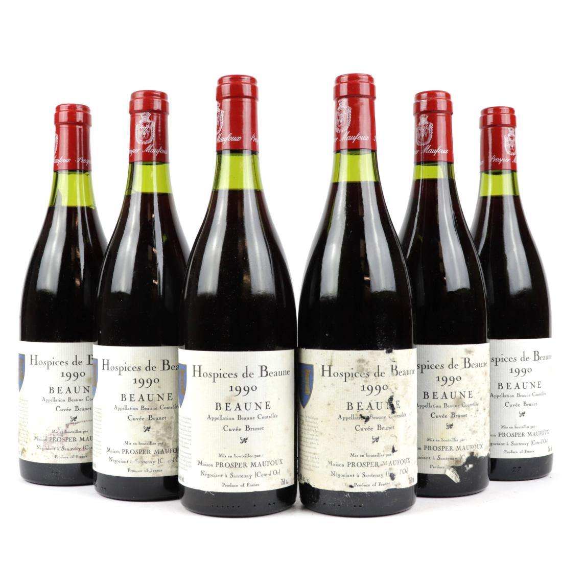 Image for P.Maufoux Cuvee Brunet 1990 Beaune