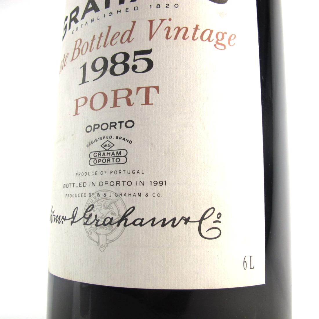 Image for Graham's 1985 LBV Port 6L