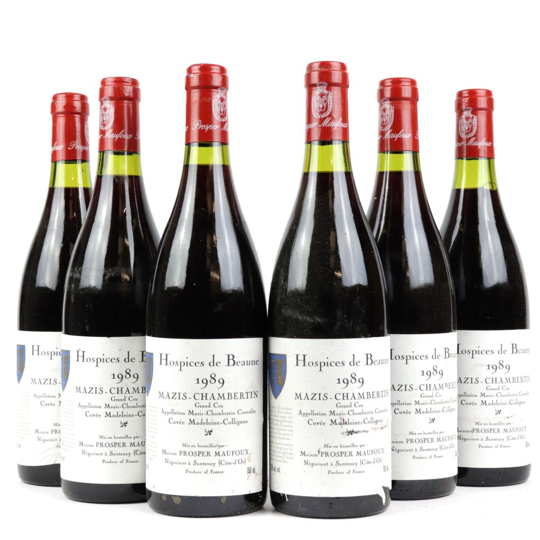 Image for P.Maufoux Cuvee Madeleine-Collignon 1989 Mazis-Chambertin Grand-Cru