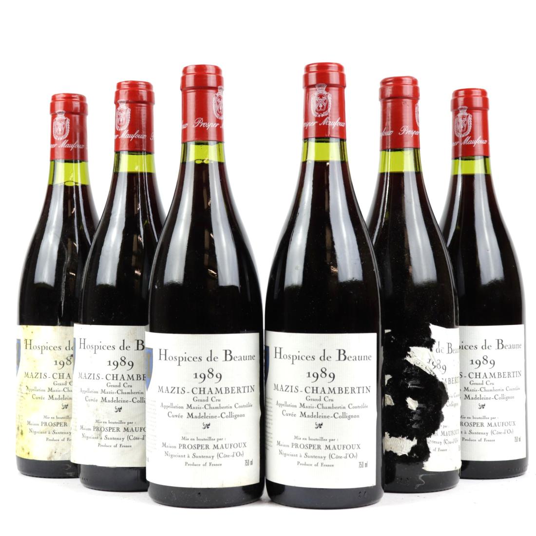 Image for P.Maufoux Cuvee Madeleine-Collignon 1989 Mazis-Chambertin Grand-Cru