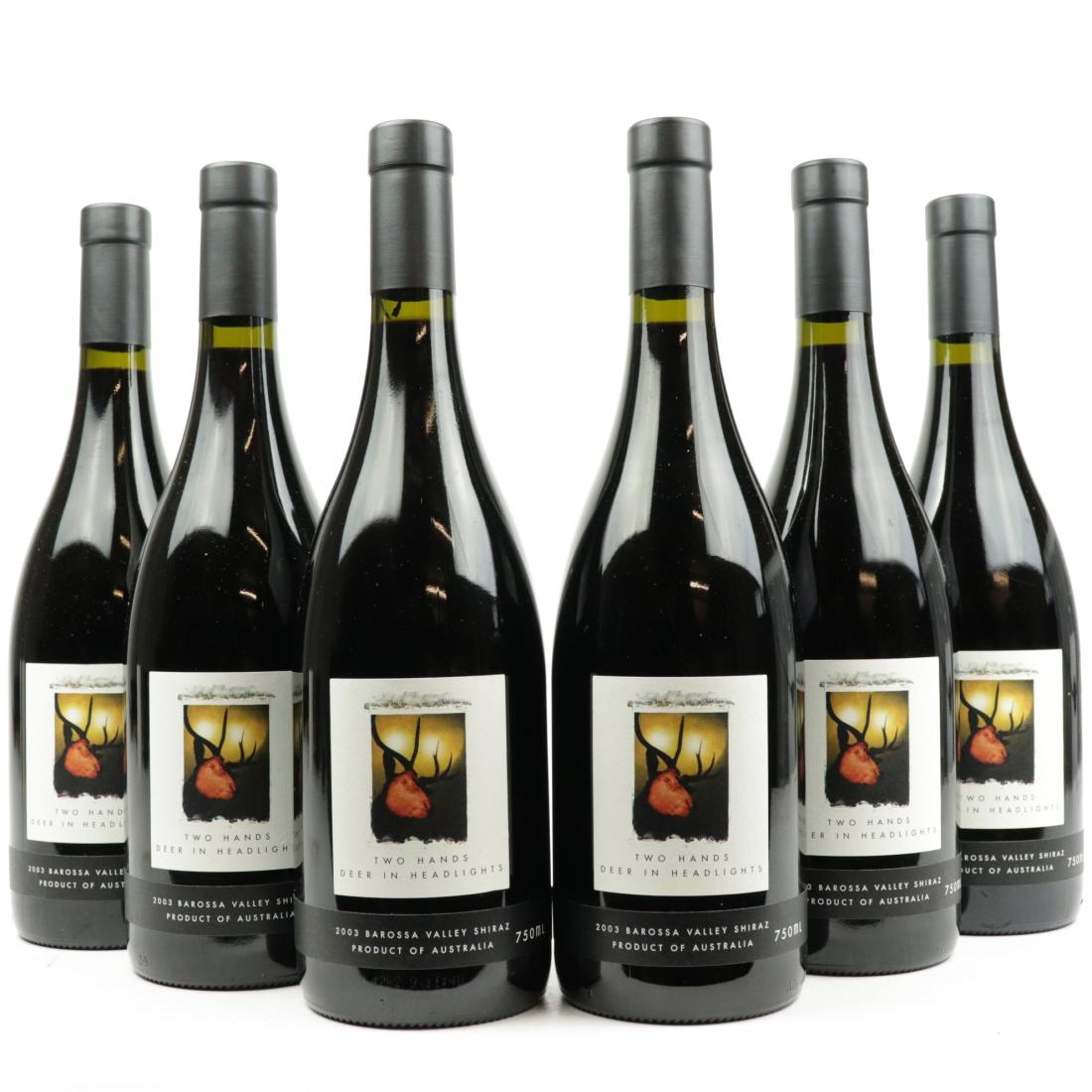 Image for Two Hands Deer In Headlights Shiraz 2003 Barossa