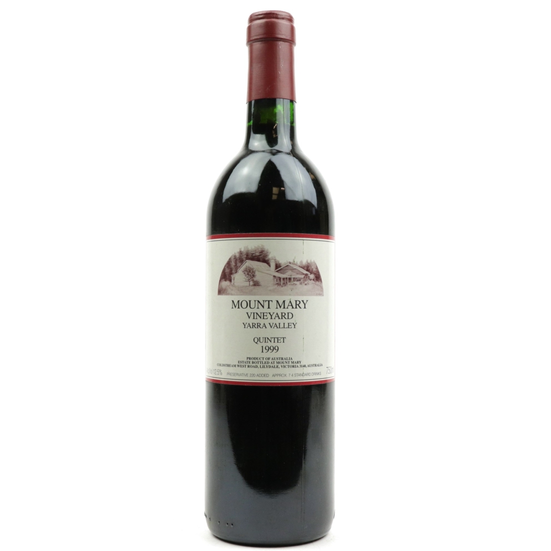 Mount Mary Quintet 1999 Yarra Valley