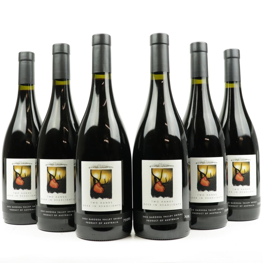 Image for Two Hands Deer In Headlights Shiraz 2003 Barossa