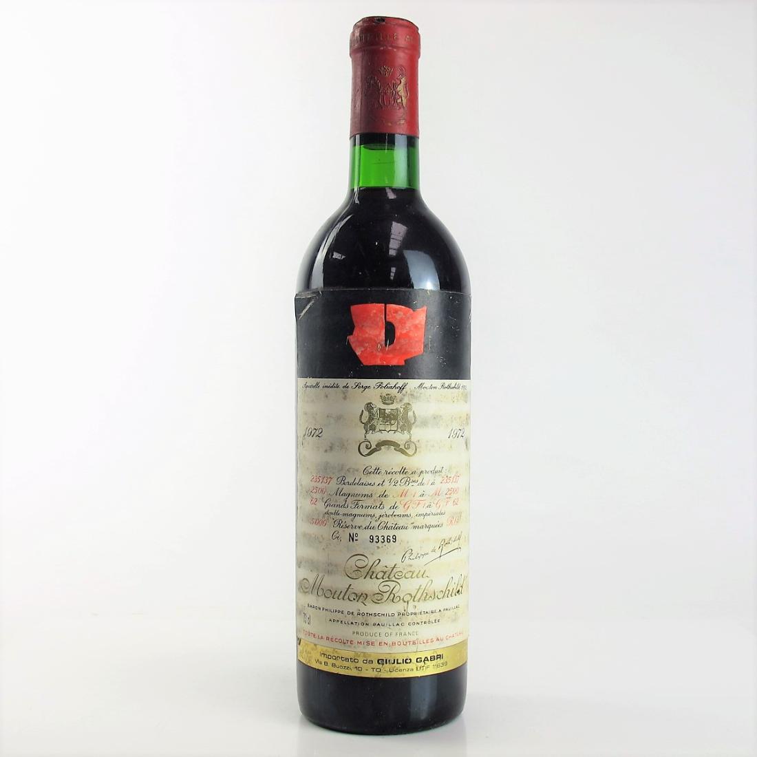 Image for Château Mouton-Rothschild 1972 Pauillac 1er-Cru