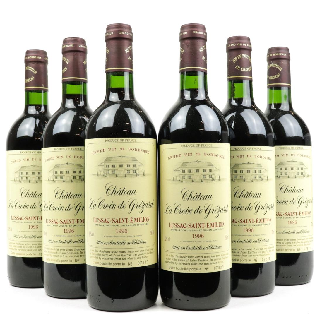 Image for Ch. La Croix De Grezard 1996 Lussac-St-Emilion