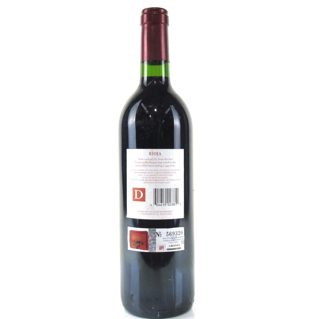 Image for Bodegas Palacio 1998 Rioja Crianza