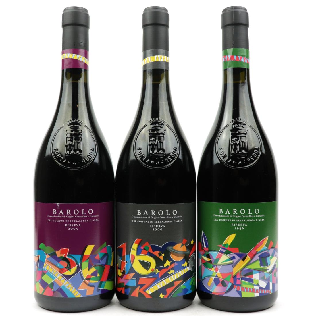 Image for Fontanafredda Serralunga d'Alba 1996, 2000, 2005 Barolo Riserva