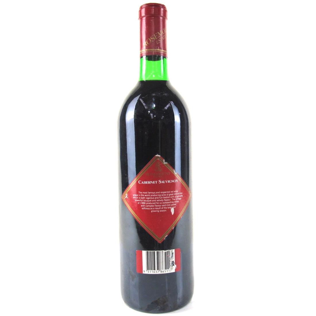 Image for Rosemount Cabernet Sauvignon 1988 Hunter Valley
