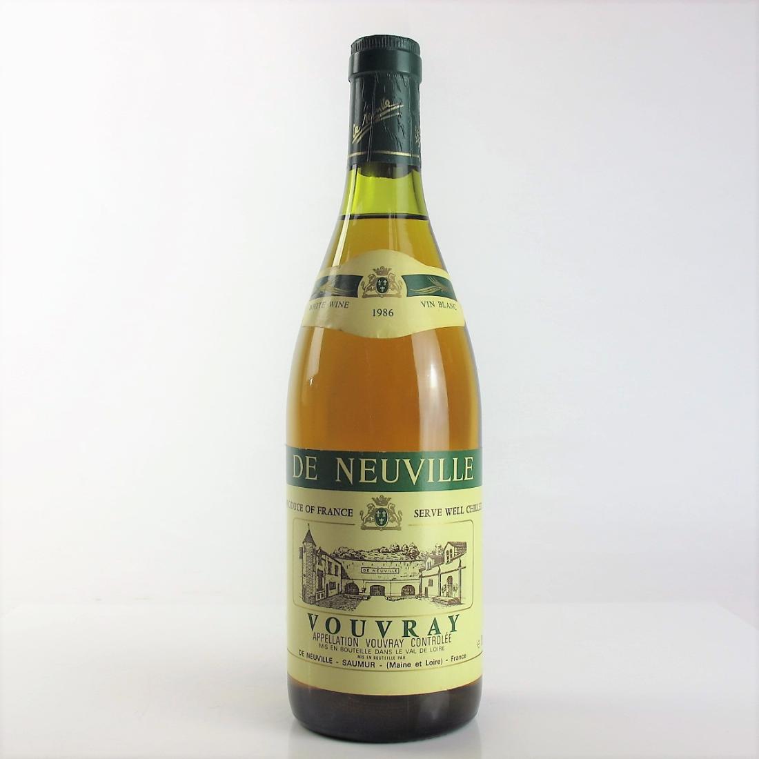 Image for De Neuville 1986 Vouvray